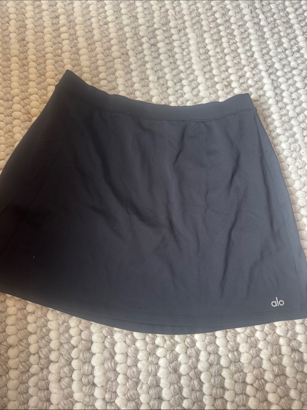 ALO Yoga Black Mini Skirt